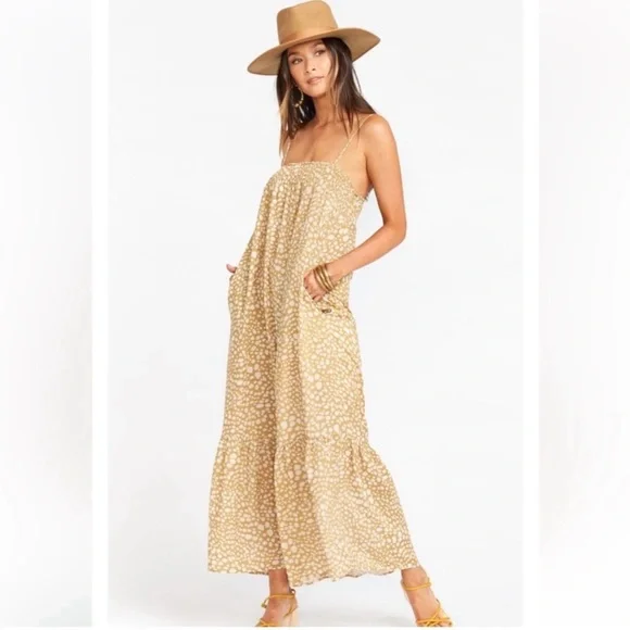 NWOT Show me your mumu Anaya cheetah print maxi dress - Picture 2 of 8